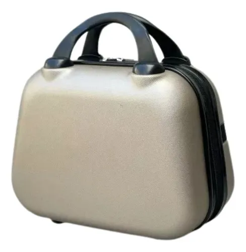 comprar Maleta Neceser Valija Pequeña Viaje Cosmético Marrón 