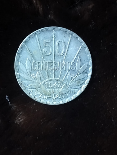 Uruguay 50 Céntimos De 1943 (Usado)