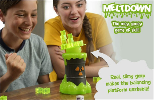 Playmonster Meltdown Game -- Pile It On Hasta Que Haya Un...