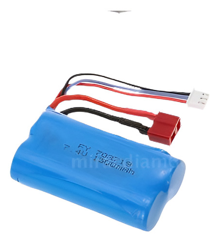 7.4v 1500mah Batería Con Conector T Para Feiyue Fy-03 Wltoys