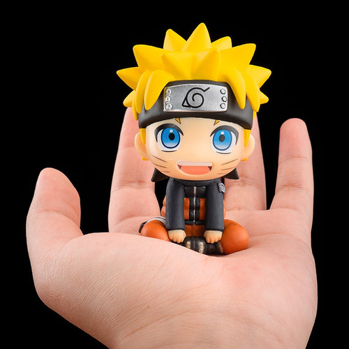 Boneco Naruto Uzumaki Anime Action Figure Miniatura 9cm