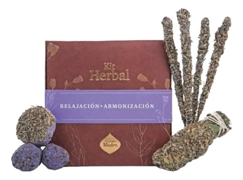 Kit Herbal Relajación Armonizacion Sagrada Madre 