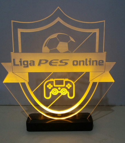 Imagem 6 de 8 de 2 Luminária De Mesa Abajur Troféu Truco Poker Baralho