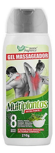 Gel Massageador Multiplantas Suave Fragrance 210g