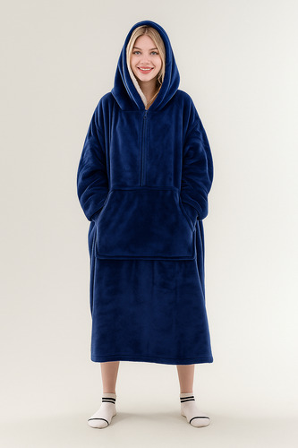 Maxi Polerón Manta Felpa Polar Invierno