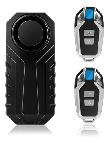Alarma Antirrobo Para Bicicleta De 113 Db Con Control Remoto