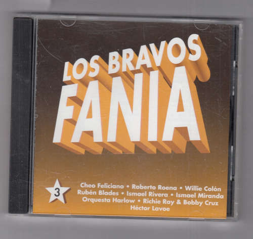Los Bravos Fania Varios Vol. 3 Cd Original Usado Qqd. Mz