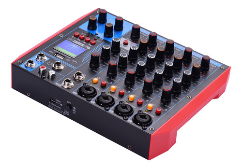 Mixing Console Ag-6 6-channel Portable Karaoke +48v
