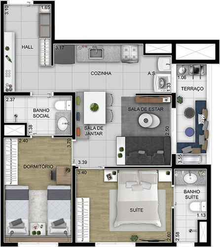 Imagem 14 de 14 de Apartamento À Venda No Bairro Bela Vista - Osasco/sp - O-7229-32619