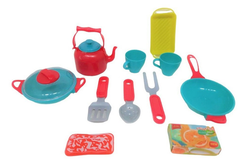 Juliana Set De Cocina Plastico 13 Pcs Tts Tuttishop