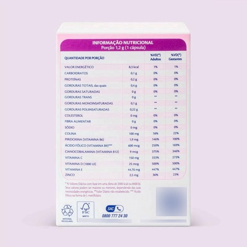 Ogestan Pré C/ 30 Cápsulas Sabor Sem Sabor Sem Sabor