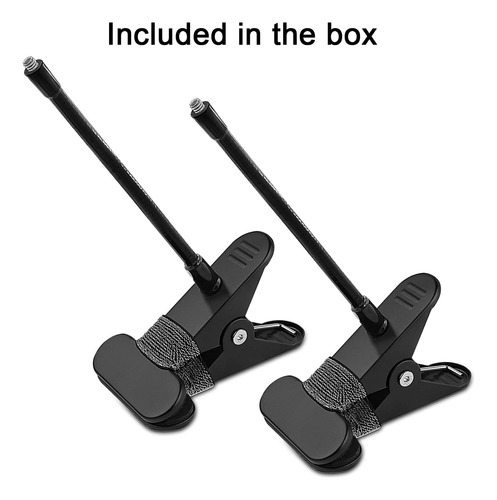 Soporte De Abrazadera Flexible Marca Xyz Modelo 123 Paquete Negro