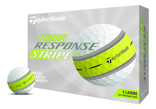Taylormade 2022 Tour Response Stripe Dozen