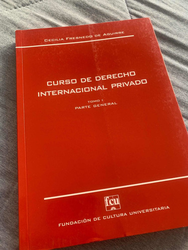 Curso De Derecho Internacional Privado T1 P.general Fresnedo