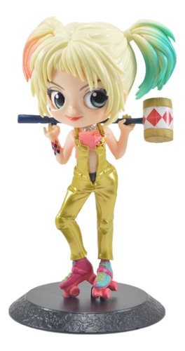 Figura Muñeco Harley Quinn Patines Birds Of Prey Dc Comics