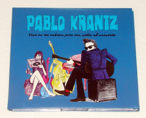 Pablo Krantz Vivo En Mi Cabeza Pero... Cd Muy Buen Estado