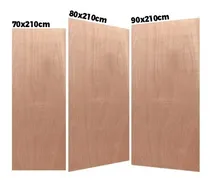 Comprar Puerta Entamboradas De Madera 70, 80, 90x210cm Cuarto Y Baño