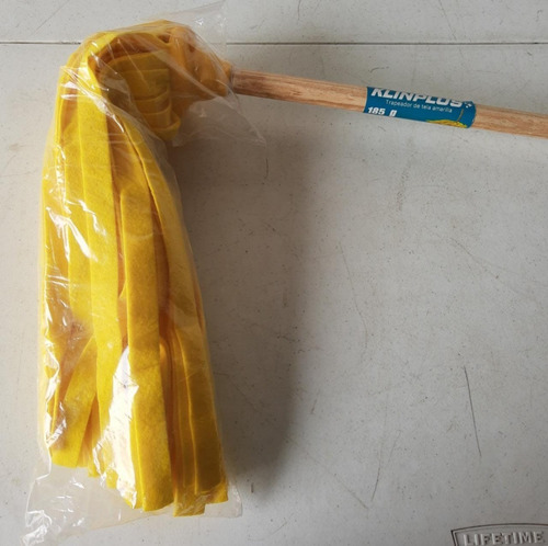 Mechudo Trapeador De Microfibra 12011 Color Amarillo
