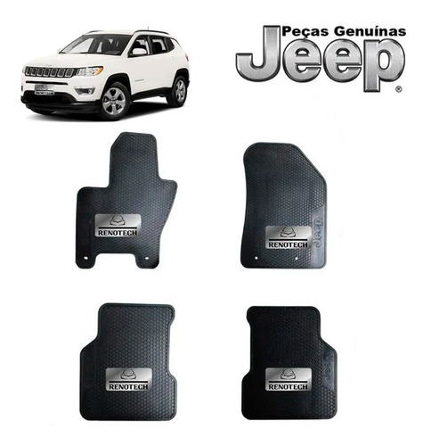 50928635 Tapete De Borracha Original Mopar Jeep Compass