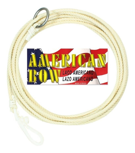 Laço 10mm Torcido Poliamida Cableada 10mt - American Bow