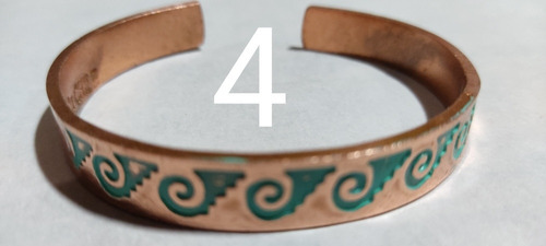 Imagen 5 de 5 de Pulseras De Cobre 100%Pack De 4 UnidadesFabricada En 2 Ml
