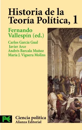 comprar Historia De La Teoría Política, 1, De Vallespín Fernando García Gual Carlos Arce. Editorial Alianza, Tapa Blanda En Español, 9999