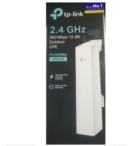 Antena Exterior Access Tp-link Cpe220 2.4ghz 300mbps 13 Km