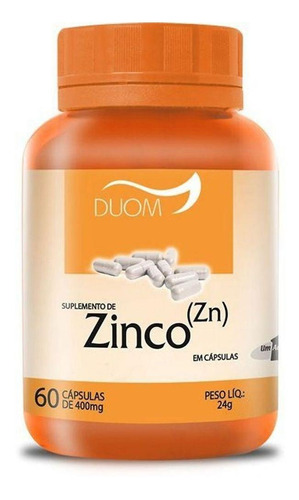 Zinco Quelato Com 60caps - Duom