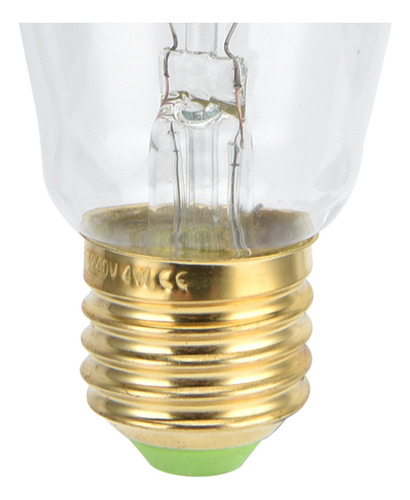 Bombilla St64, Doble Espiral, E27, 4 W, 110 V, Regulable, Pa