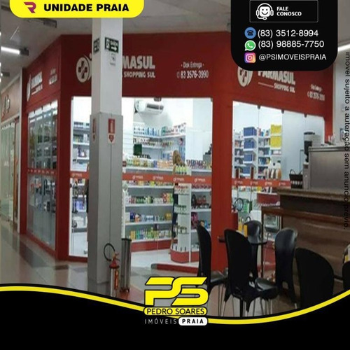 Repasse De Ponto, 67 M² Por R$ 75.000 - Bancários - João Pessoa/pb - Pt0070