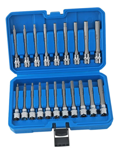 20x Hex Bit Socket Juego De Accesorios Estándar Y
