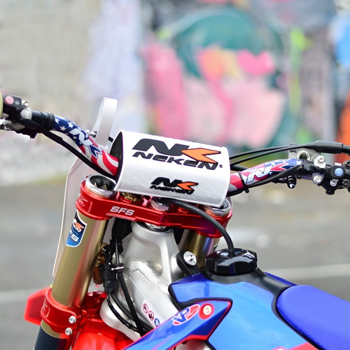 Manubrio Neken Motocross Fat Bar Usa Flag Made In France
