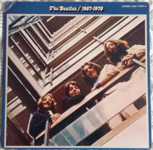 Album Doble Azul 1967-1970 The Beatles Japan Vinyl Apple 03