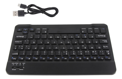 Teclado Inalambrico De Cobrable Para Silenciar De Bluetooth