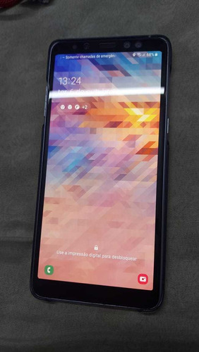 Samsung A8+ Ametista 64gb Completo