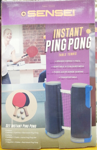 Red Ping Pong Instant Sensei Pro Adaptable