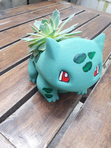 Maceta Personalizada Pokemon Bulbasaur