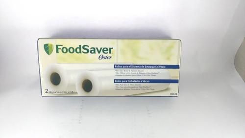 Rollos Empacado Al Vacío Foodsaver 28cm 5.4mts 1 Caja*2