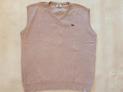 Chaleco Sweater Lacoste Talle 5 Algodón