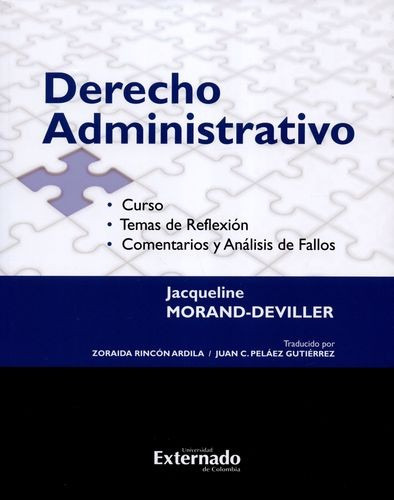 Libro Derecho Administrativo. Curso. Temas De Reflexión. Co