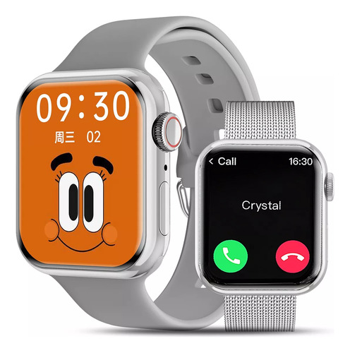 Reloj Inteligente 1.72 Nfc Con Bt Call Para iPhone Xiaomi Hu