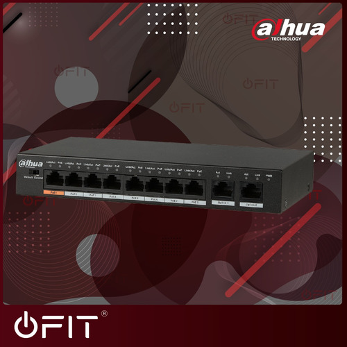 Imagen 8 de 10 de Switch Dahua Technology PFS3010-8ET-96 serie Switch
