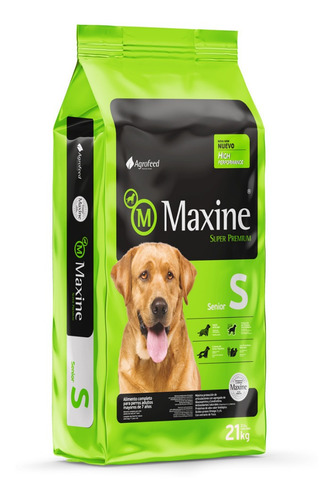 Imagen 1 de 2 de Comida Perro Maxine Senior 21k + 4pate + Snacks