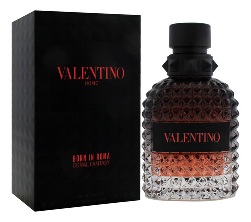 Perfume Valentino Born In Roma Coral Fantasy Para Hombre, 50