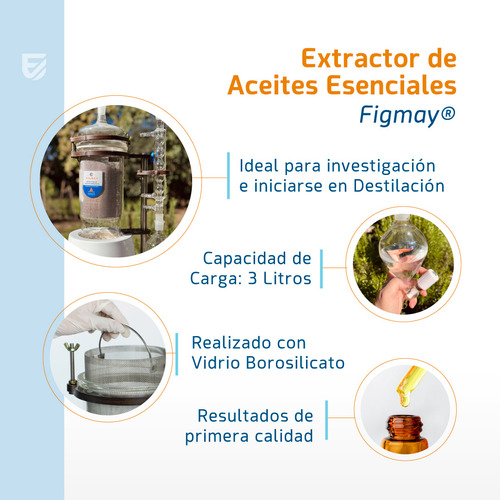 Destilador De Aceites Esenciales Figmay