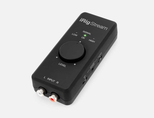 Irig Stream Interfaz De Audio De Transmisión ! Color Negro