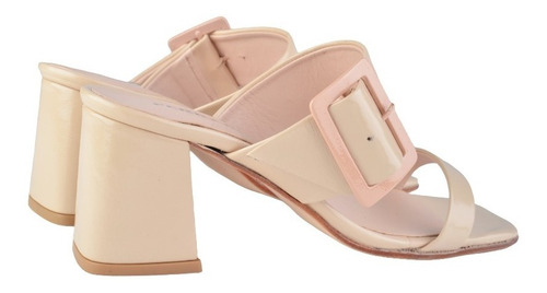 Sandalias Zuecos De Cuero De Mujer Livianos - Pash - Ferraro