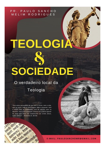 Livro Teologia E Sociedade