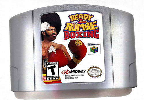 Jogo Ready 2 Rumble Boxing Nintendo 64. (Usado)
