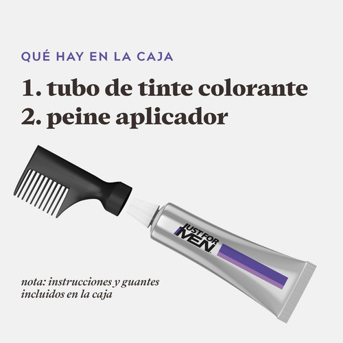 Just For Men Control Gradual Castaño Oscuro 2-pack